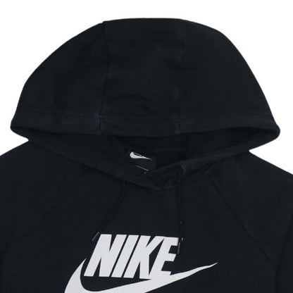 Womens UK Size S Nike Black Pullover Hoodie