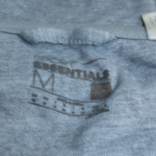 Mens UK Size M adidas Grey Full Zip Hoodie