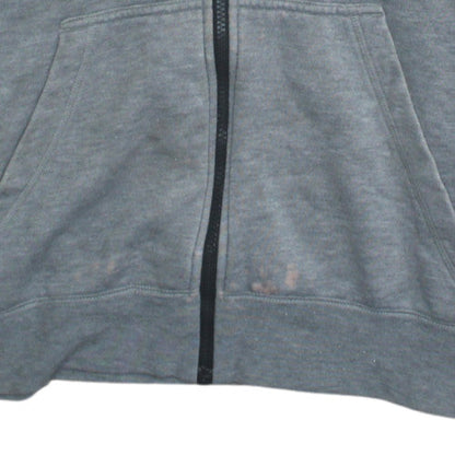 Mens UK Size M adidas Grey Full Zip Hoodie