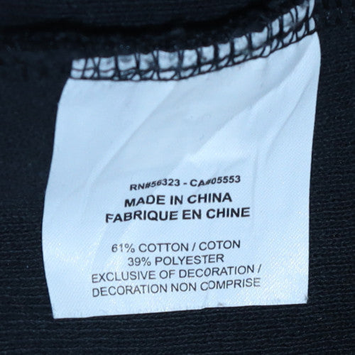 Mens UK Size L Nike Black Pullover Sweatshirt