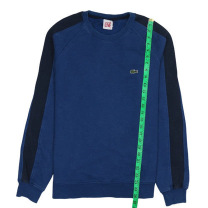 Mens UK Size L Lacoste Blue Pullover Sweatshirt