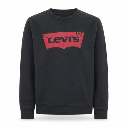 Mens UK Size XS Levi's Black Pullover Sweatshirt
