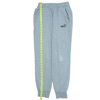 Mens UK Size S PUMA Regular Fit Sweatpants Grey Trousers