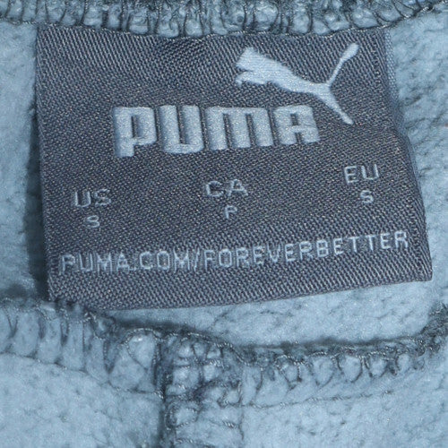 Mens UK Size S PUMA Regular Fit Sweatpants Grey Trousers