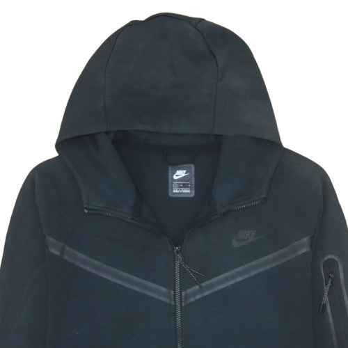 Mens UK Size L Nike Black Full Zip Hoodie