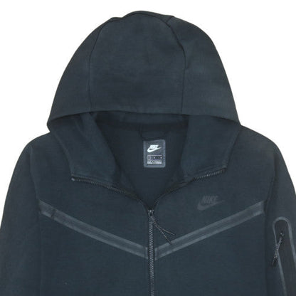 Mens UK Size L Nike Black Full Zip Hoodie