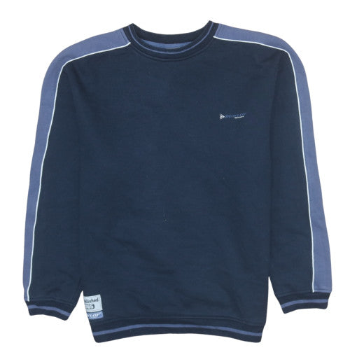 Mens UK Size XL Dunlop Blue Pullover Sweatshirt