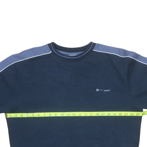 Mens UK Size XL Dunlop Blue Pullover Sweatshirt