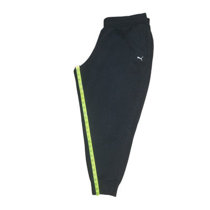 Mens UK Size 2XL PUMA Regular Fit Sweatpants Black Trousers