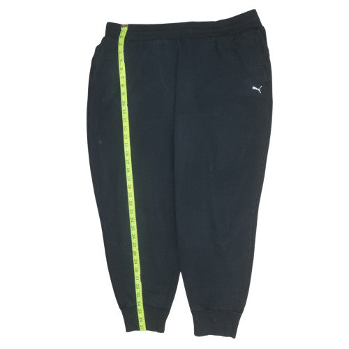 Mens UK Size 2XL PUMA Regular Fit Sweatpants Black Trousers