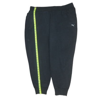 Mens UK Size 2XL PUMA Regular Fit Sweatpants Black Trousers