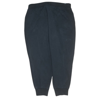 Mens UK Size 2XL PUMA Regular Fit Sweatpants Black Trousers