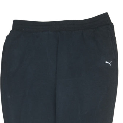 Mens UK Size 2XL PUMA Regular Fit Sweatpants Black Trousers