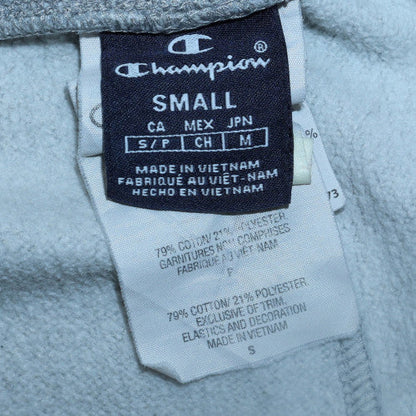 Champion Womens Grey Small Jogger Sweatpants 79% Cotton Blend
