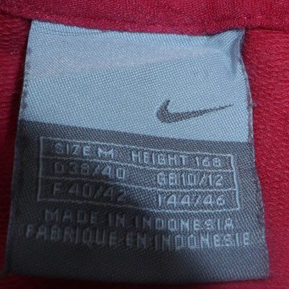 Womens UK Size M Nike Pink Full Zip Hoodie