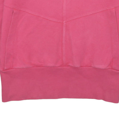 Womens UK Size M Nike Pink Full Zip Hoodie