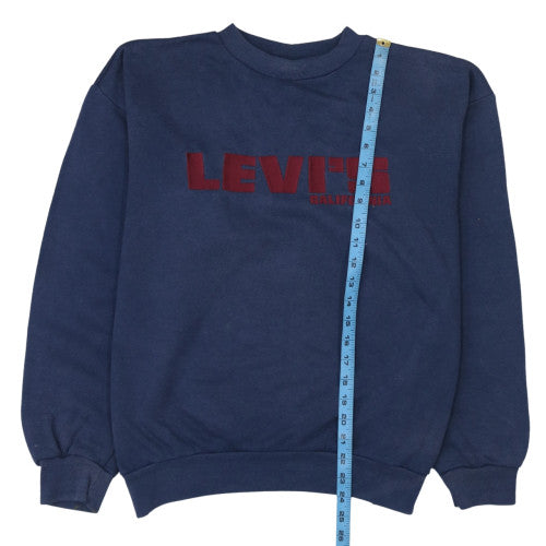 Womens UK Size L Levi's Blue Pullover Sweatshirt