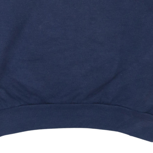 Womens UK Size L Levi's Blue Pullover Sweatshirt