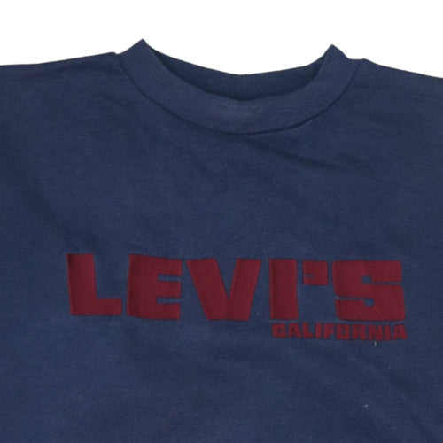 Womens UK Size L Levi's Blue Pullover Sweatshirt