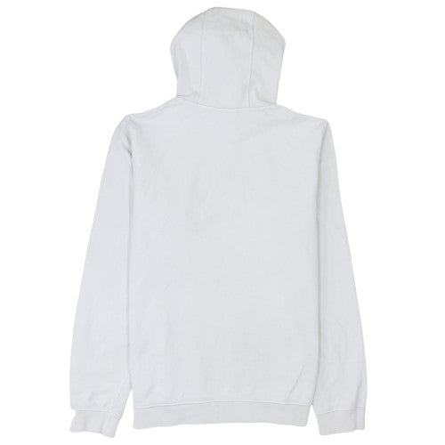 Mens UK Size M Nike White Pullover Hoodie