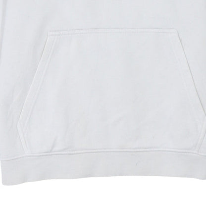 Mens UK Size M Nike White Pullover Hoodie