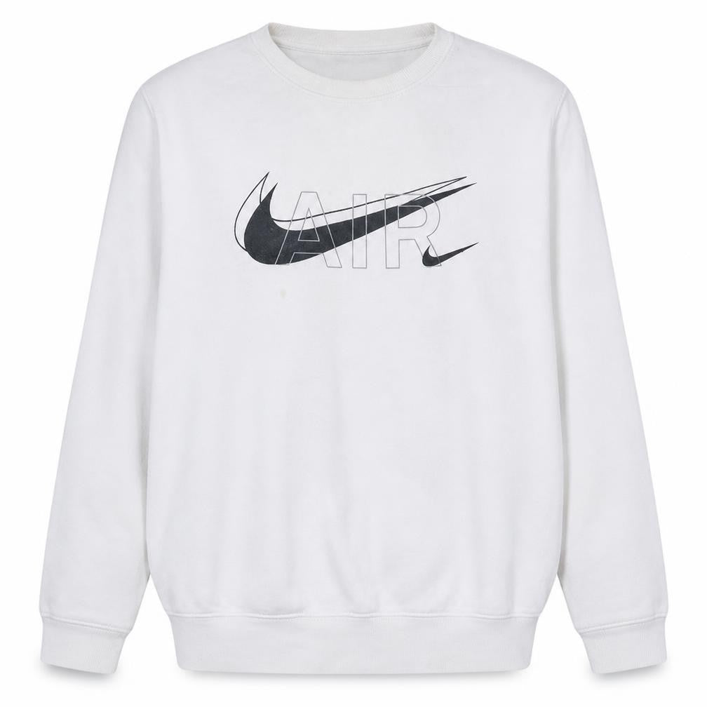 Womens UK Size XL Nike White Pullover Sweatshirt