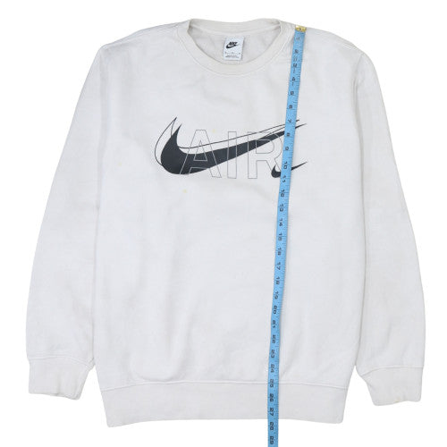 Womens UK Size XL Nike White Pullover Sweatshirt