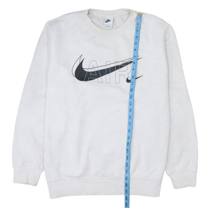 Womens UK Size XL Nike White Pullover Sweatshirt