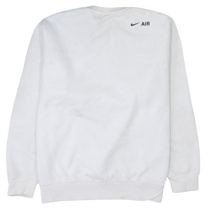 Womens UK Size XL Nike White Pullover Sweatshirt