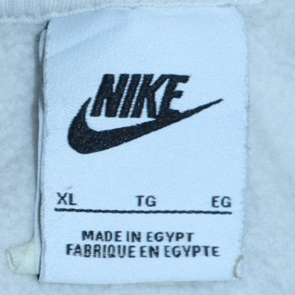 Womens UK Size XL Nike White Pullover Sweatshirt