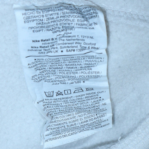 Womens UK Size XL Nike White Pullover Sweatshirt