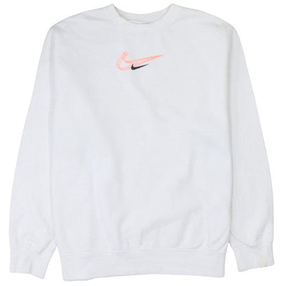 Mens UK Size XL Nike White Pullover Sweatshirt