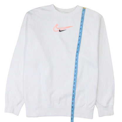 Mens UK Size XL Nike White Pullover Sweatshirt