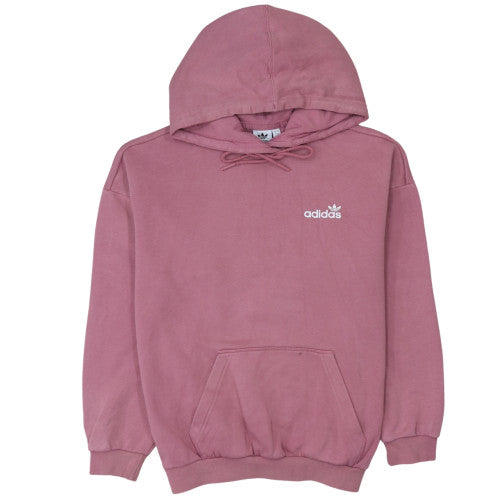 Womens UK Size 8 adidas Pink Pullover Hoodie