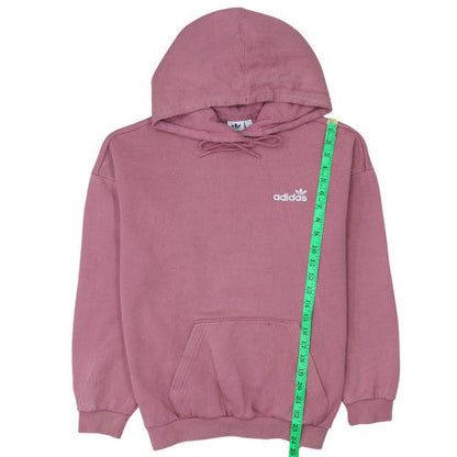 Womens UK Size 8 adidas Pink Pullover Hoodie