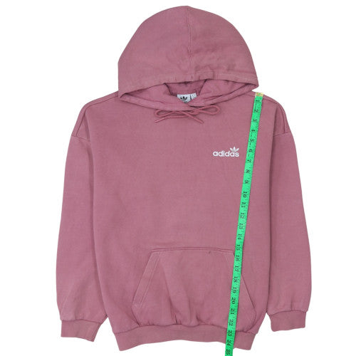 Womens UK Size 8 adidas Pink Pullover Hoodie