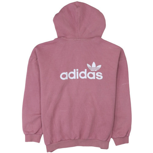 Womens UK Size 8 adidas Pink Pullover Hoodie