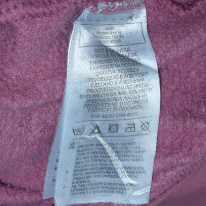 Womens UK Size 8 adidas Pink Pullover Hoodie