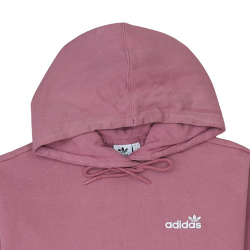 Womens UK Size 8 adidas Pink Pullover Hoodie