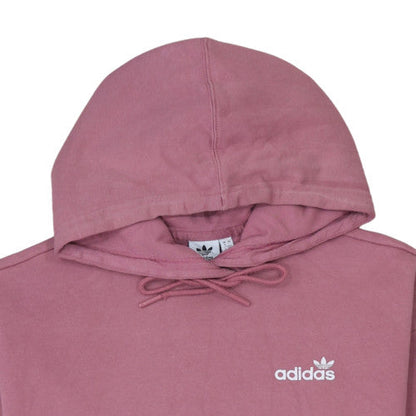 Womens UK Size 8 adidas Pink Pullover Hoodie