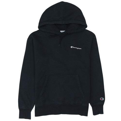Womens UK Size S Champion Black Pullover Hoodie