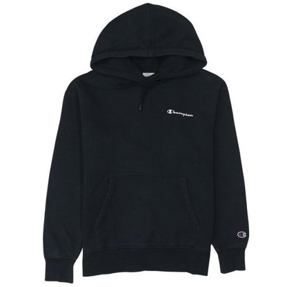 Womens UK Size S Champion Black Pullover Hoodie