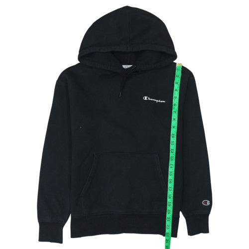 Womens UK Size S Champion Black Pullover Hoodie