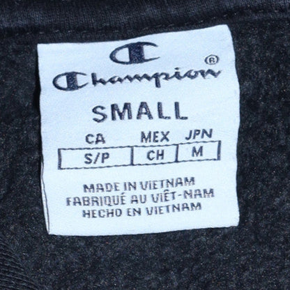 Womens UK Size S Champion Black Pullover Hoodie