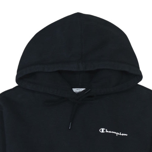 Womens UK Size S Champion Black Pullover Hoodie