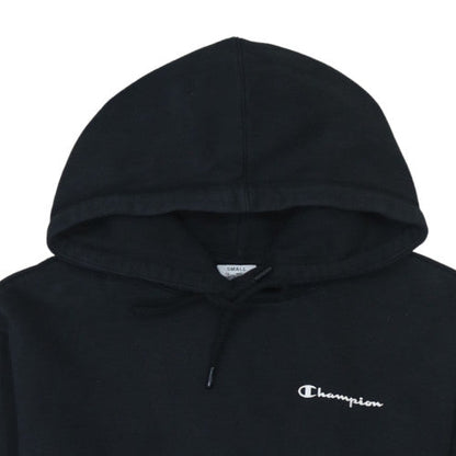 Womens UK Size S Champion Black Pullover Hoodie