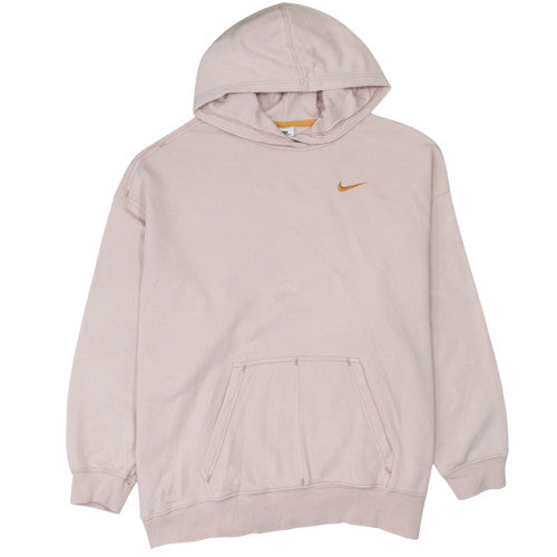 Womens UK Size S Nike Beige Pullover Hoodie