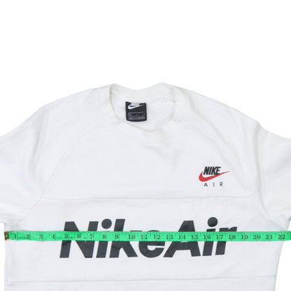 Mens UK Size S Nike White Pullover Sweatshirt