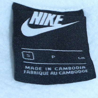 Mens UK Size S Nike White Pullover Sweatshirt