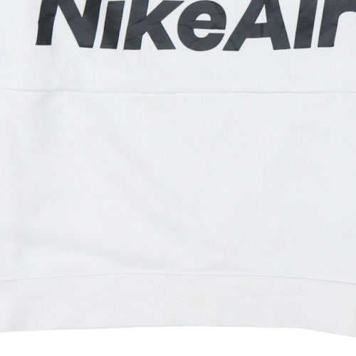 Mens UK Size S Nike White Pullover Sweatshirt